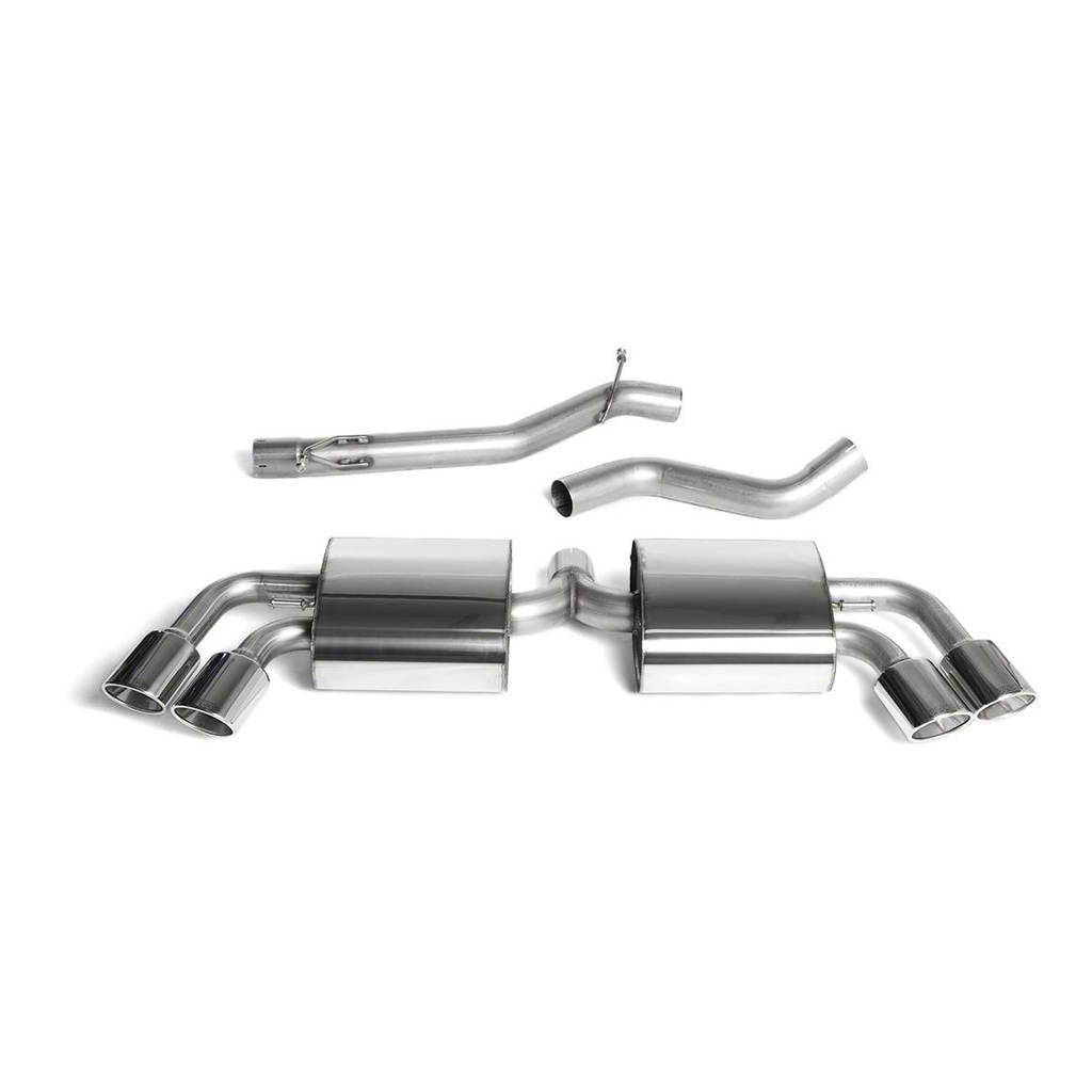 MILLTEK SSXAU292 Кат-бек Quad Special AUDI TT Mk2 TTS quattro Photo-0