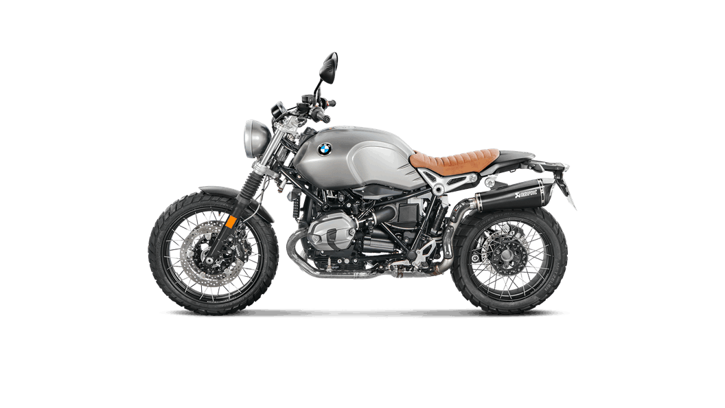 AKRAPOVIC s-B12SO17 - Hbrbl Вихлопна система Slip-On Line для BMW R NineT Scrambler 2014-2021 Photo-3