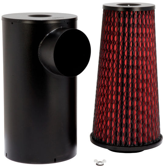 K&N 38-2006S Змінний каністровий фільтр HDTCANISTER PLUS; 9-3/4 дюйма D, 18-7/8 дюйма H Photo-0