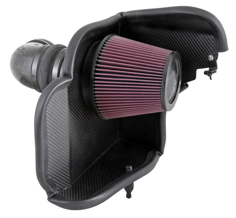 K&N 57-3079 впускна система FIPK для CARBON FIBER, CHEV. CAMARO ZL1 6.2L-V8, 2014 Photo-0