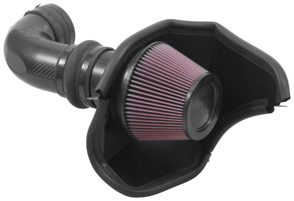 K&N 63-3096 впускна система AIRCHARGER для CADILLAC CTS-V V8-6.2 L F / I; 2016-2017 Photo-0