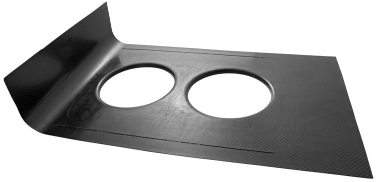 K&N 100-8510 Лоток під капот Карбон 8,00 дюйма BRASWELL CARB Photo-0