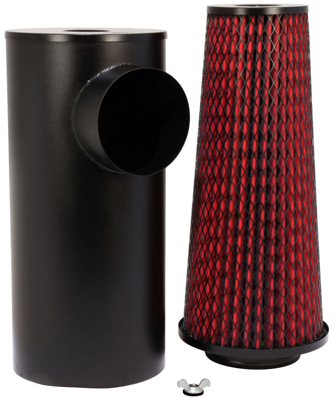 K&N 38-2001S Змінний каністровий фільтр HDTCANISTER PLUS; 9-3/4 дюйма D, 24 дюйма H Photo-0