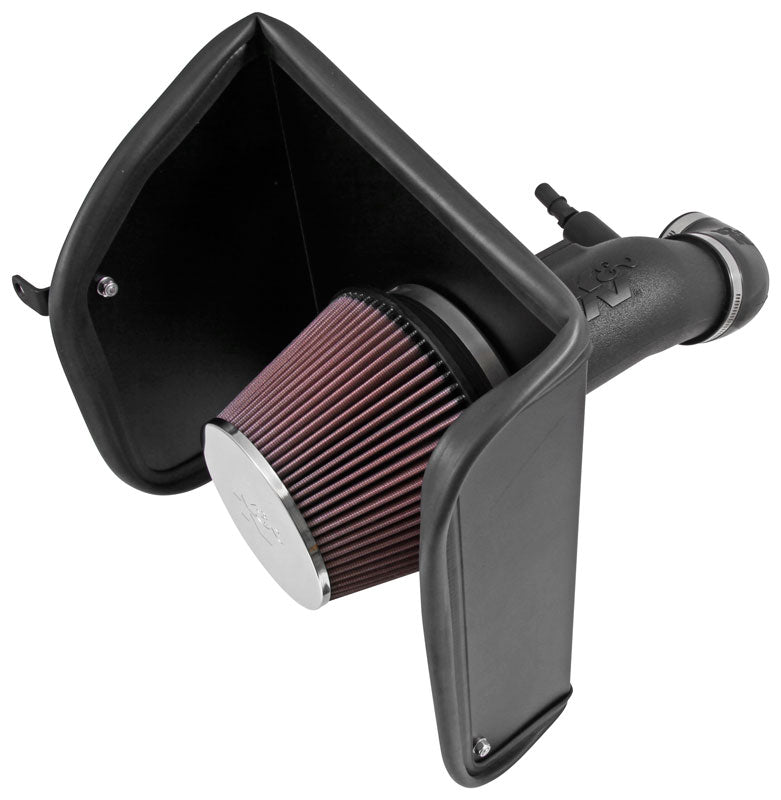 K&N 63-3089 впускна система AIRCHARGER для CHEVY COLORADO/ GMC CANYON L4-2.5 L F / I, 15-17 Photo-0