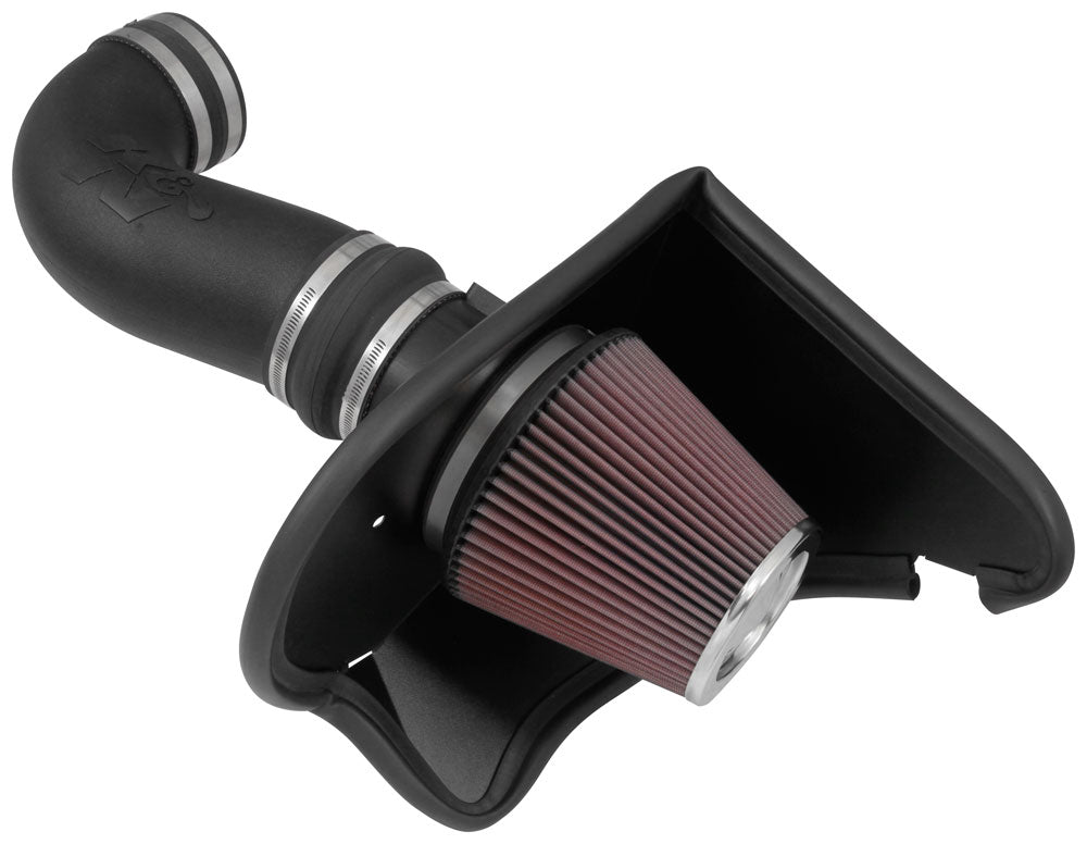 K&N 63-3092 впускна система AIRCHARGER для CHEVROLET CAMARO SS V8-6.2 L F/I, 2016-2017 Photo-0