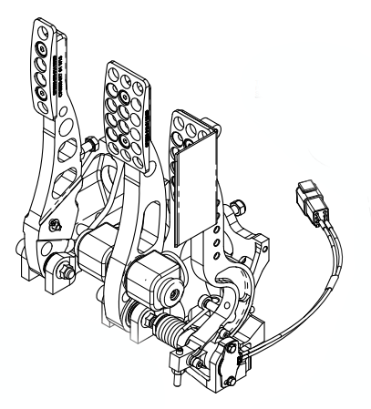 AP RACING CP5500-329 Накладка на педаль з бічною підтримкою Photo-1