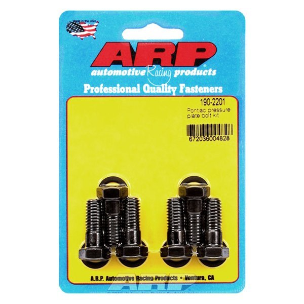 ARP 190-2201 Комплект болтів натискної пластини (кришки зчеплення) шестигранний для PONTIAC 350-455 V8 Photo-0