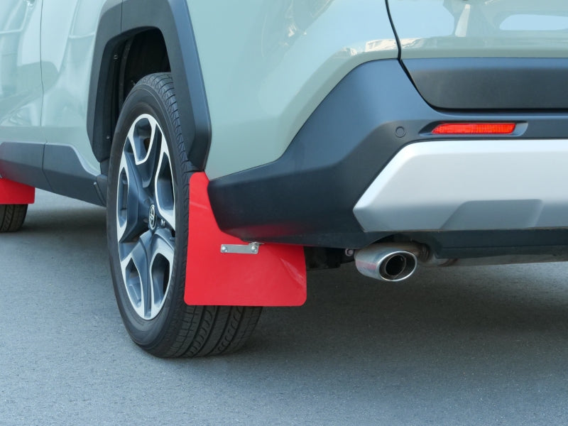CUSCO 1C4 851 RR Бризковики задні (червоні) для TOYOTA RAV4 (MXAA52/MXAA54) 2019- Photo-1
