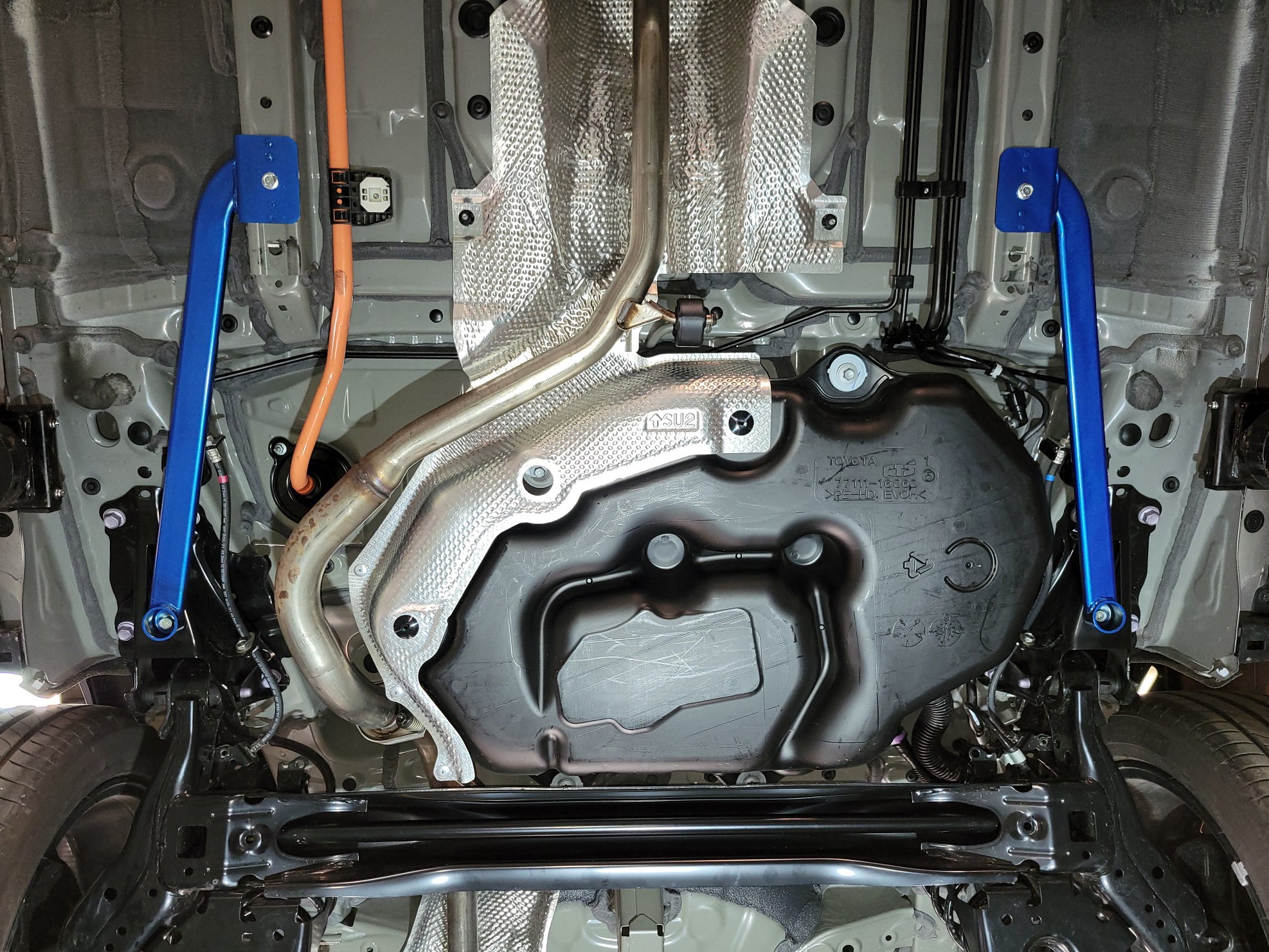 CUSCO 1G5 492 R Силова розпірка задня для TOYOTA Corolla Cross (ZSG10/ZSG11) Photo-1