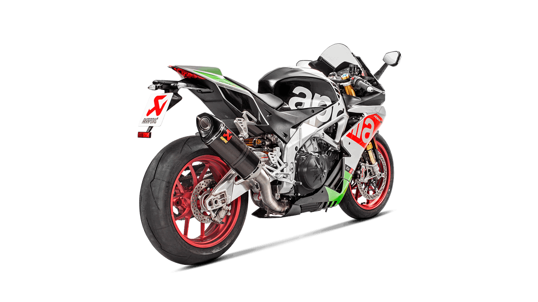 AKRAPOVIC S-A10SO9 - RC Вихлопна система Slip-On Line (Carbon) APRILIA RSV4 2017-2020 / TUONO V4 2020 Photo-2