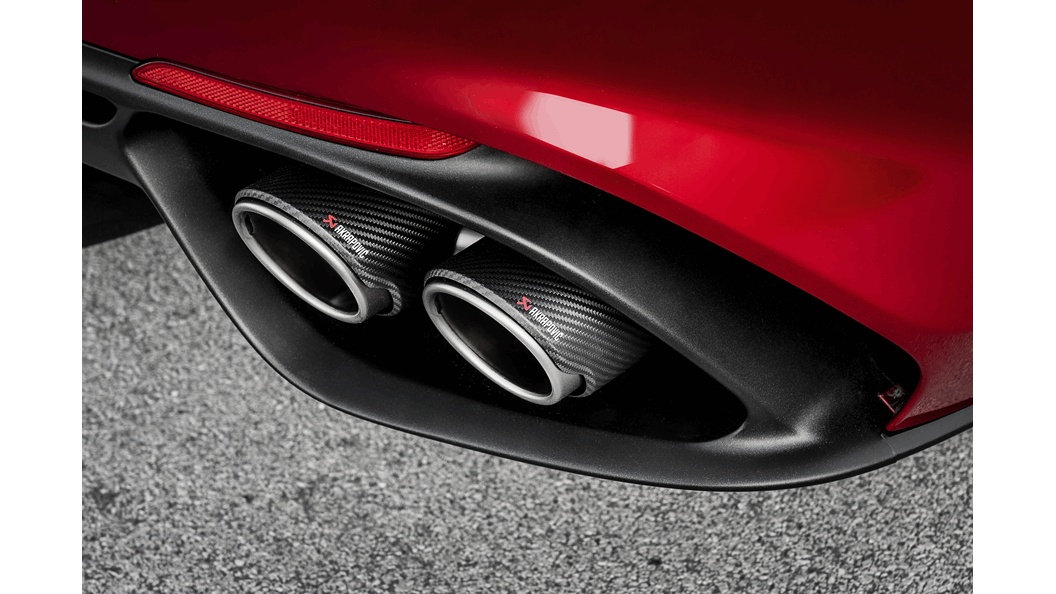 AKRAPOVIC S-AR/TI/1H Вихлопна система Evolution Line (Titanium) для ALFA ROMEO ROMEO Giulia Quadrifoglio Photo-4