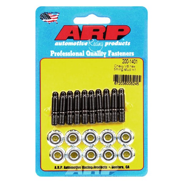 ARP 200-1401 Комплект шпильок кришки ГРМ шестигранний для CHEVY V8 Photo-0