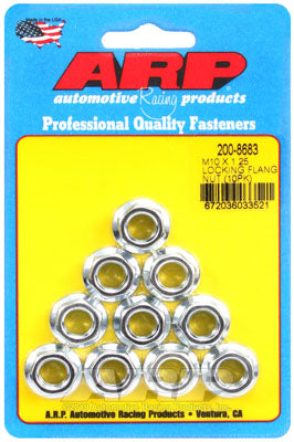 ARP 200-8683 Комплект гайок M10 X 1,25 стопорний фланець Photo-0