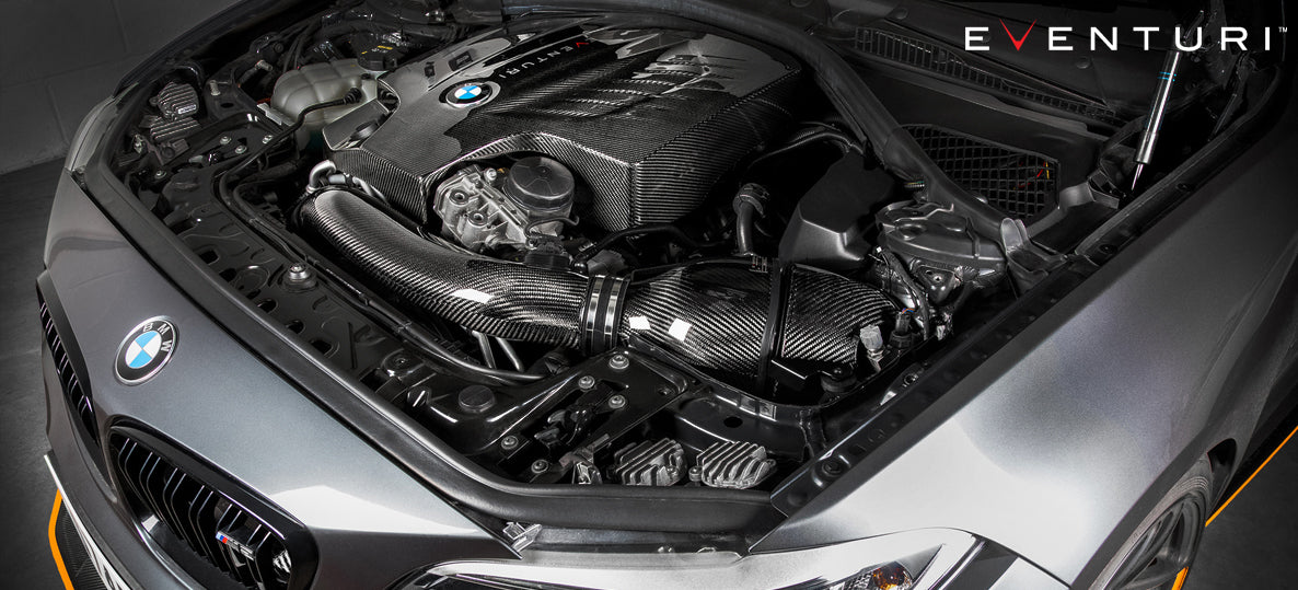 EVENTURI EVE-N55V2-CF-INT Система впуску V2 (карбон) для BMW M2 (F87) / M235i (F22) / M135i (F20) Photo-1