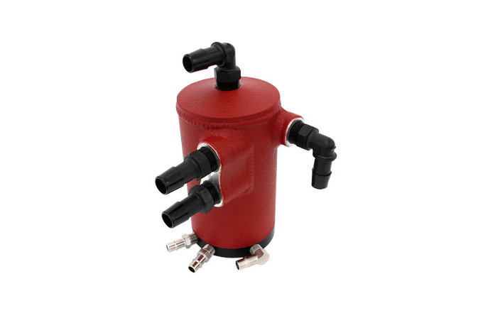 PERRIN PSP-ENG-607RD Комплект повітряного масляного сепаратора червоний для SUBARU WRX/ SUBARU STI Photo-0