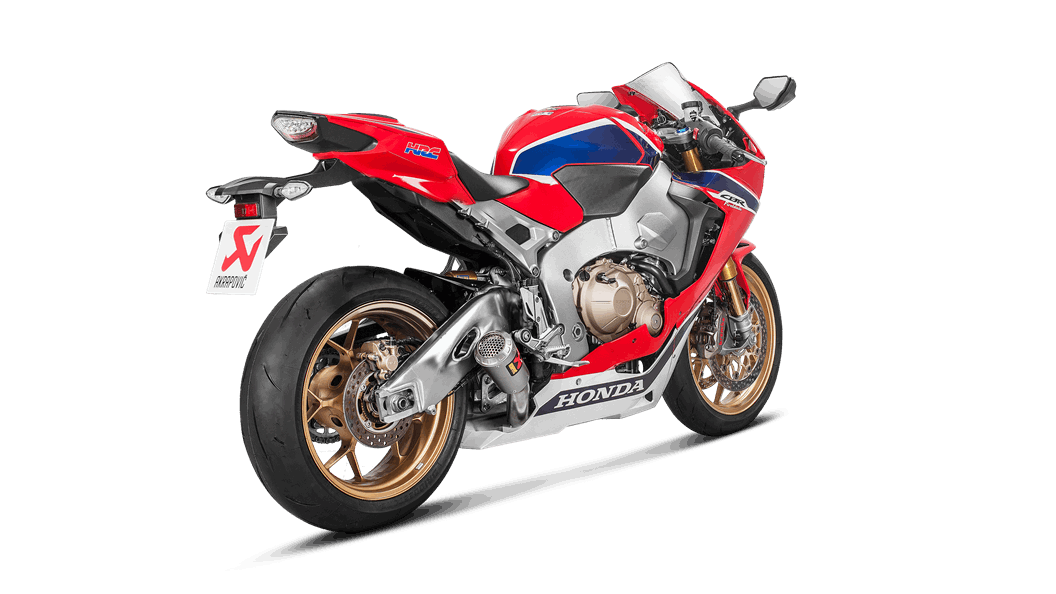 AKRAPOVIC S-H10SO18 - CBT Вихлопна система Slip-On Line (Titanium) Honda CBR 1000 RR 2017 Photo-2