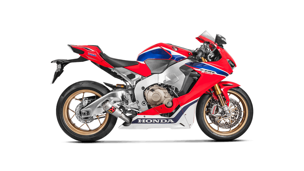 AKRAPOVIC S-H10SO18 - CBT Вихлопна система Slip-On Line (Titanium) Honda CBR 1000 RR 2017 Photo-1