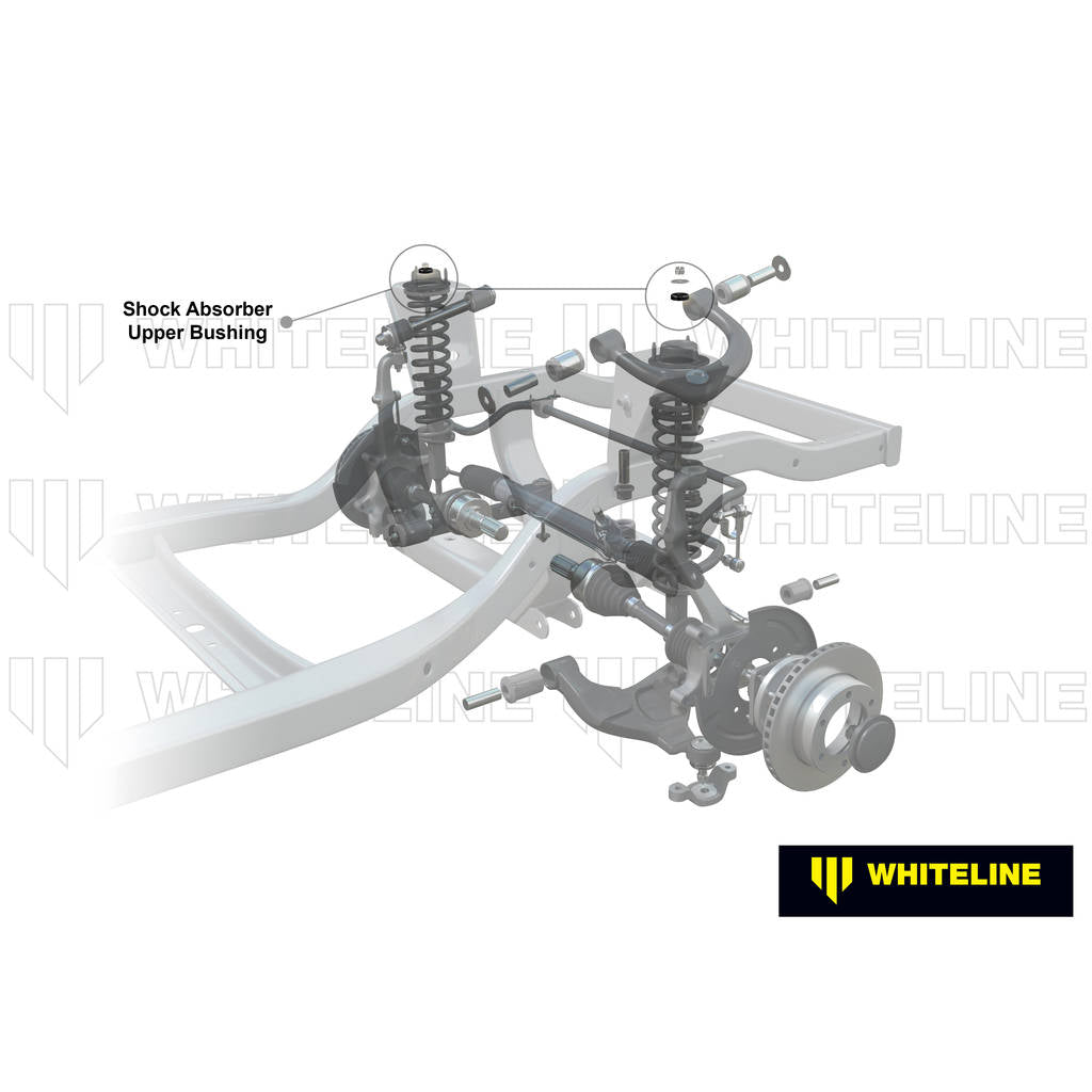 WHITELINE W33348 Комплект верхньої втулки переднього амортизатора для Toyota FJ Cruiser, HiLux, Prado/Foton Tunland Photo-1