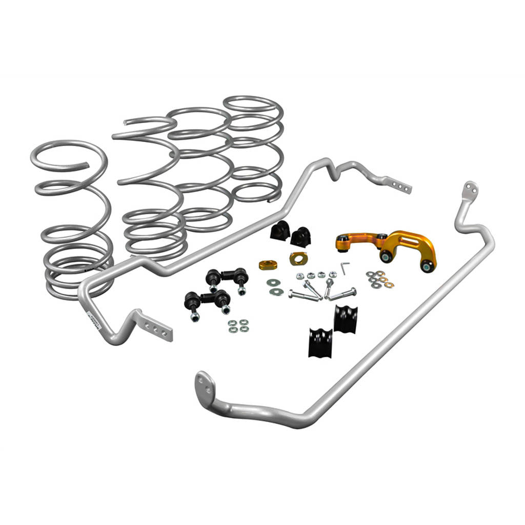 WHITELINE GS1-SUB001 Комплект підвіски Grip Series Performance для Subaru Impreza WRX GD2 2004-2007 Sedan Only Photo-0