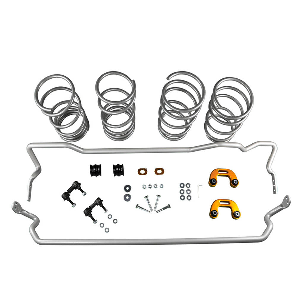 WHITELINE GS1-SUB001 Комплект підвіски Grip Series Performance для Subaru Impreza WRX GD2 2004-2007 Sedan Only Photo-1