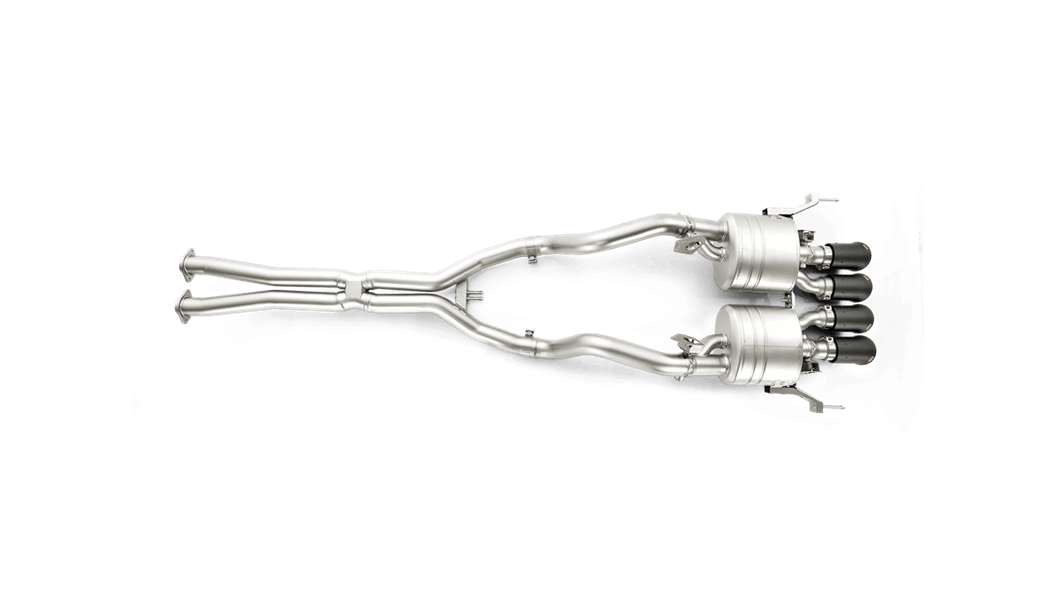 AKRAPOVIC S-CO/TI/1 Вихлопна система Evolution Line (Titanium) CHEVROLET CORVETTE Stingray/Grand Sport (C7) 2014-2019 Photo-1