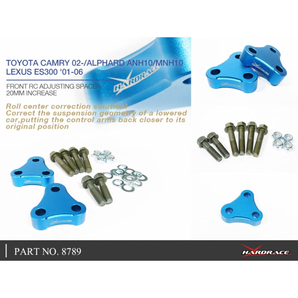 HARDRACE 8789 Проставка для корекції геометрії для TOYOTA CAMRY '02-07-'13- Photo-6