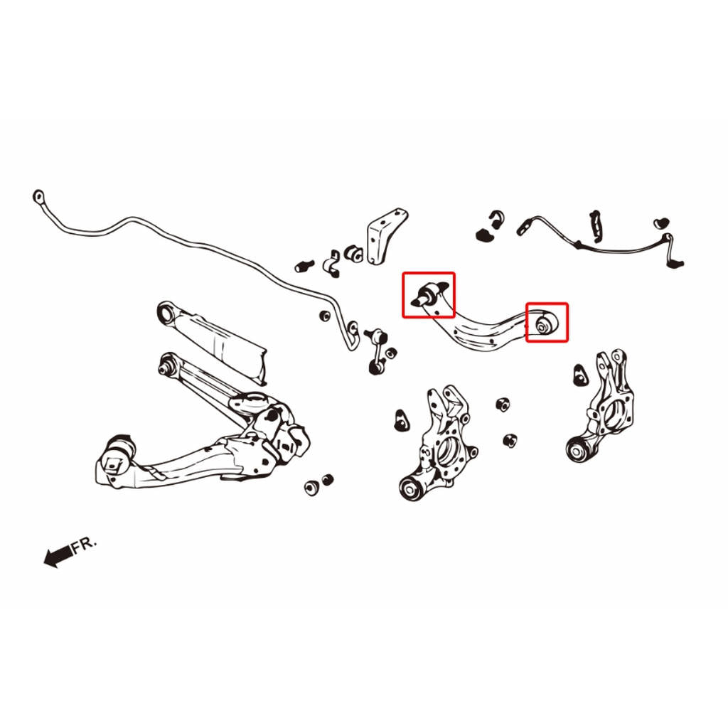 HARDRACE 6829 Втулка для HONDA CIVIC 06- Photo-1
