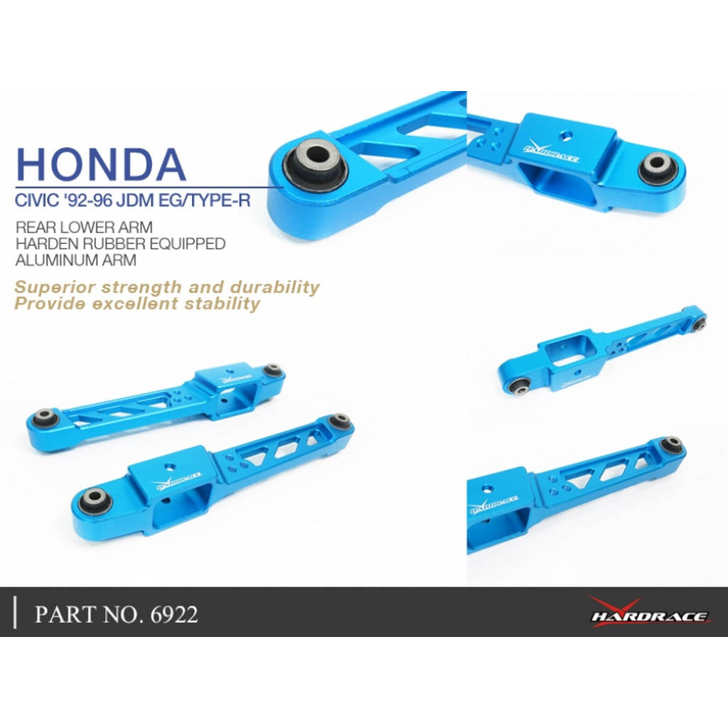 HARDRACE 6922 Задній нижній важіль для HONDA RLCA/ HONDA CIVIC 92-96 Photo-4