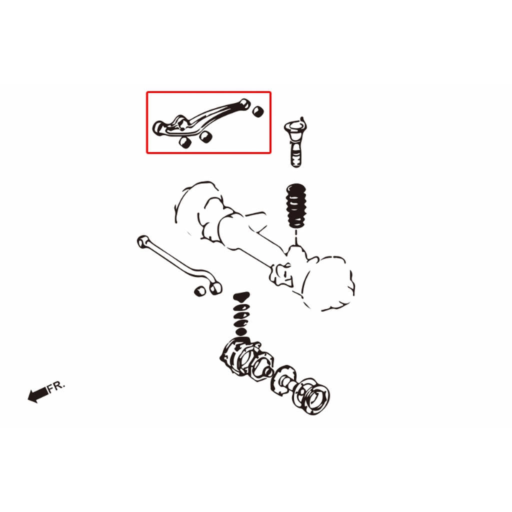 HARDRACE 7991 Втулка для TOYOTA LAND CRUISER 90-97 Photo-4