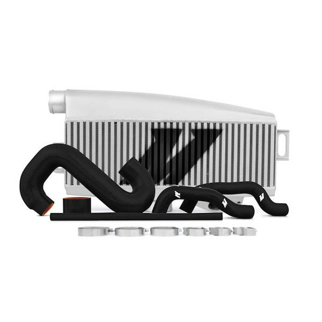 MISHIMOTO MMTMIC-WRX-01SLBK Комплект інтеркулера верхня опора Performance для SUBARU WRX/STI, сріблястий інтеркулер Photo-0