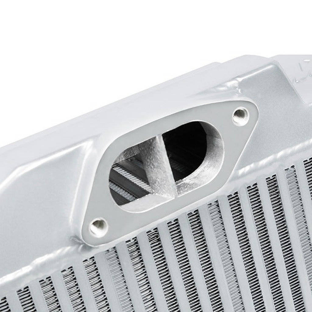 MISHIMOTO MMTMIC-STI-08SLBK Комплект інтеркулера з верхньою опорою Performance для SUBARU WRX STI, сріблястий охолоджувач, чорний Photo-6