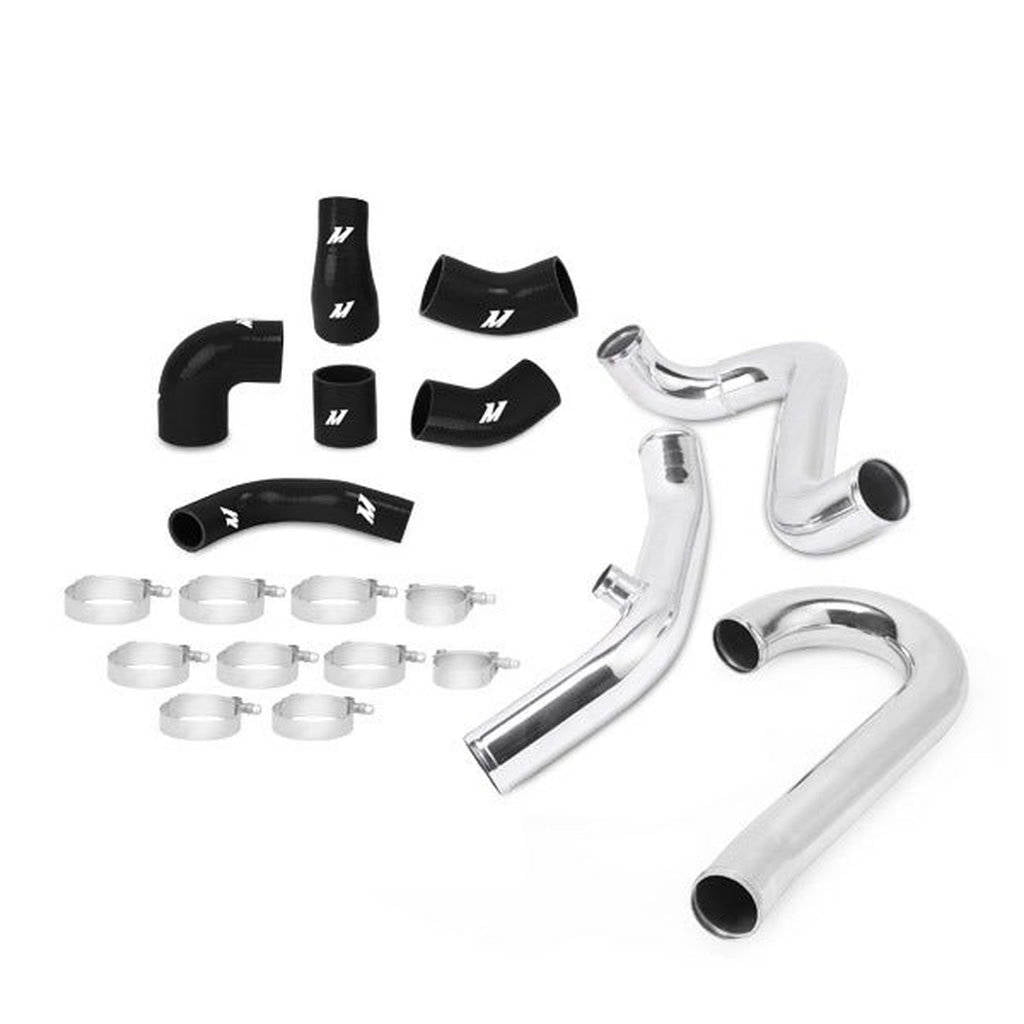 MISHIMOTO MMINT-EVO-01KBK Комплект гоночного інтеркулера для MITSUBISHI Lancer Evolution 7/8/9, сріблястий, 2001-2007 Photo-6