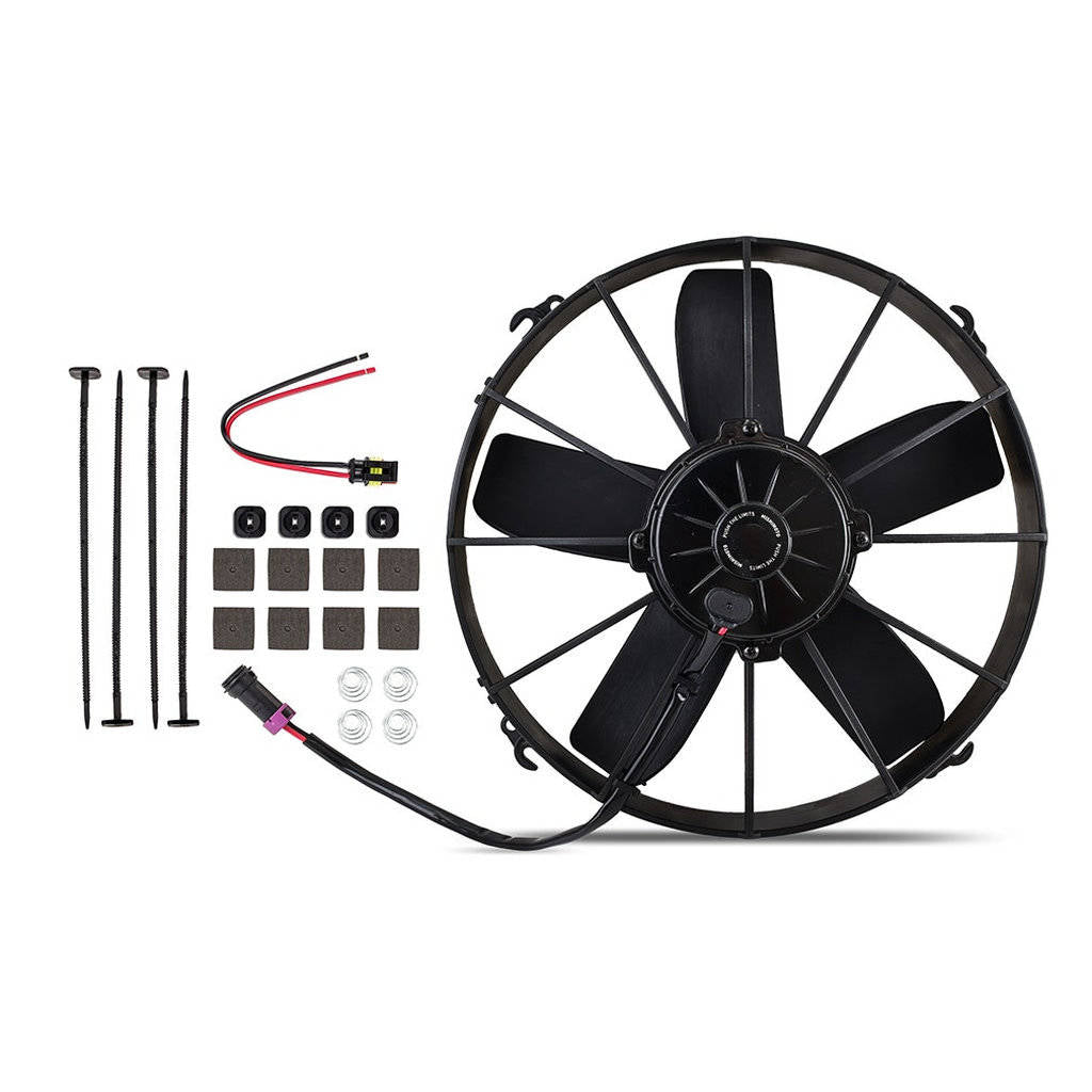 MISHIMOTO MMFAN-12HD Вентилятор Race Line з високою пропускною спроможністю, 12" Photo-1