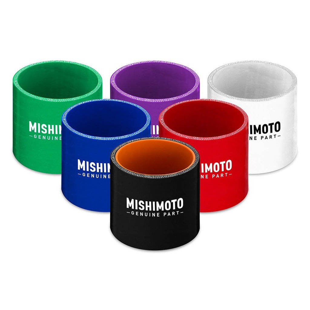 MISHIMOTO MMCP-25SBK Пряма муфта 2,5 дюйма чорна Photo-0