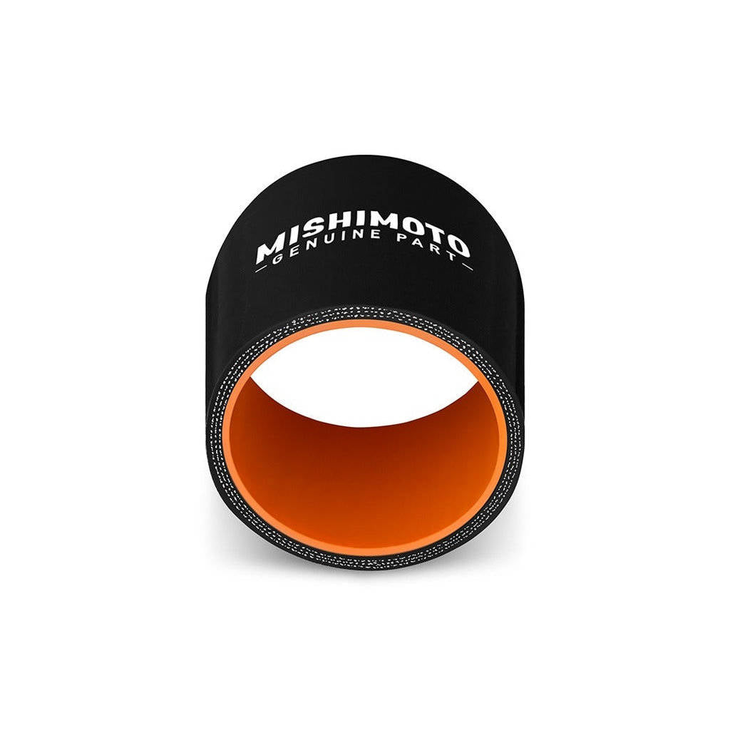 MISHIMOTO MMCP-25SBK Пряма муфта 2,5 дюйма чорна Photo-2