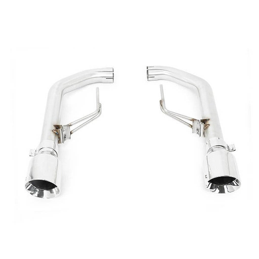 MISHIMOTO MMEXH-MUS8-15ARP FORD Mustang GT Race Axleback Полірований вихлоп, 2015+ Photo-1