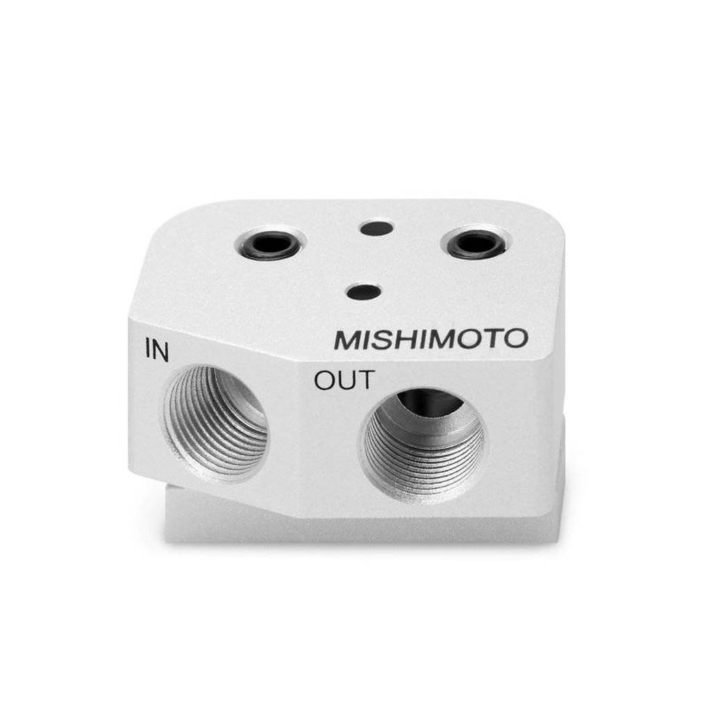 MISHIMOTO MMOC-GTO-04 Комплект гоночного масляного радіатора з переднім піддоном LS1/LS2, сріблястий Photo-2