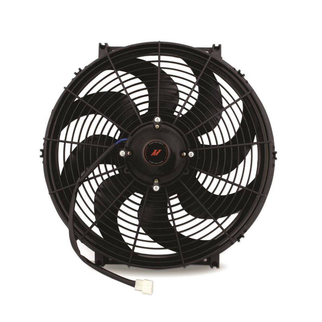 MISHIMOTO MMFAN-16HD Race Line, Вентилятор з високою пропускною спроможністю, 16" Чорний Photo-0