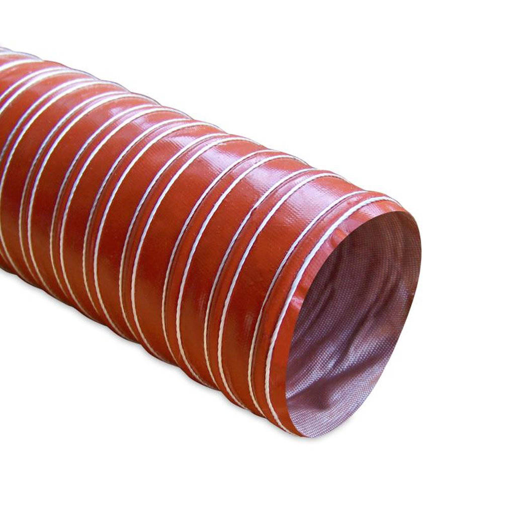 MISHIMOTO MMHOSE-D4 Термостійкий силіконовий повітропровід, 4" x 12' Photo-0
