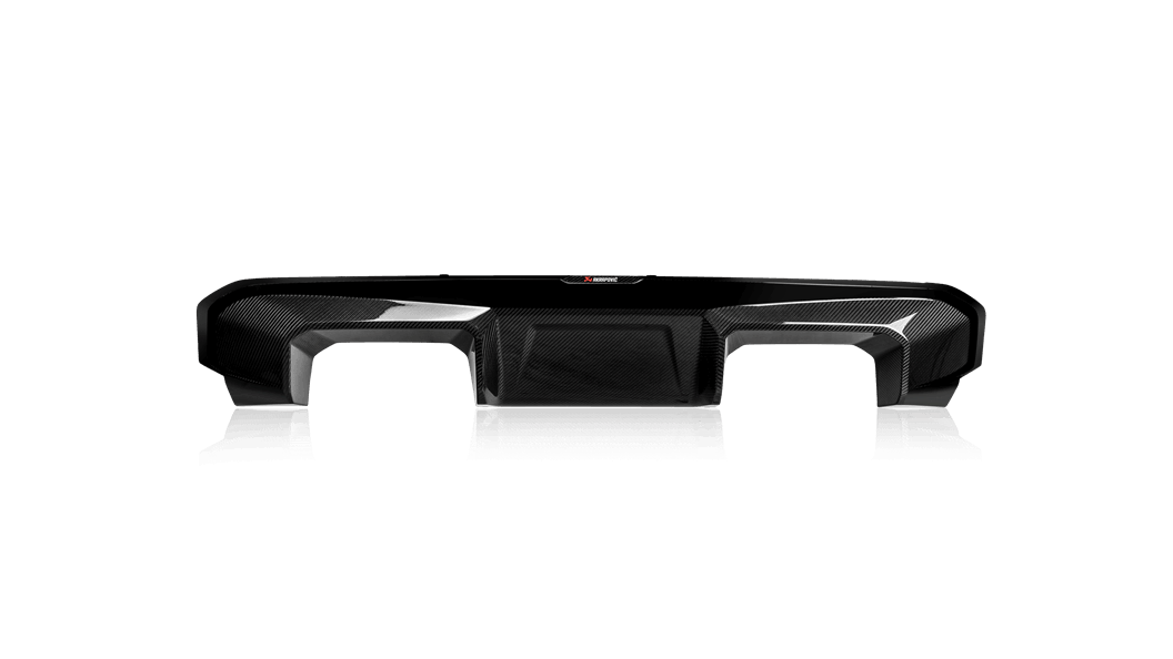 AKRAPOVIC DI-BM/CA/9/GB Задній карбоновий дифузор (глянцевий) для BMW M3 (G80/G81) / M4 (G82/G83) 2021-2024 Photo-0