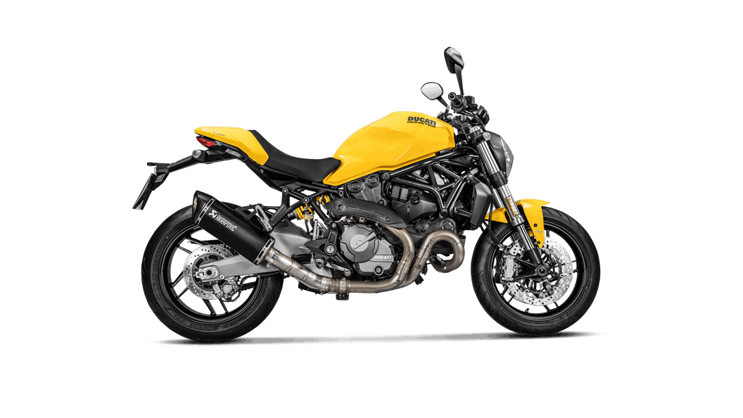 AKRAPOVIC S-D12SO8-RTBL Глушник Slip-On Line (Titanium) для DUCATI MONSTER 821 2017-2019 Photo-1