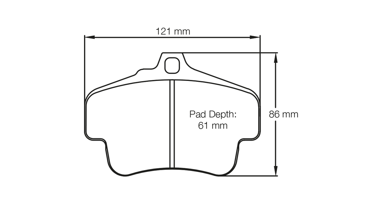 PAGID 2405-RS42 Задні гальмівні колодки RS42 для PORSCHE 718 Cayman T 982C (PCCB brakes) Photo-0