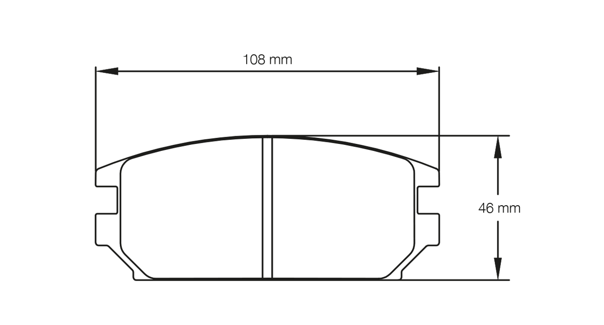 PAGID 2445-RS42 Колодки гальмівні задні RS42 MITSUBISHI EVO IV (95-97) Photo-0