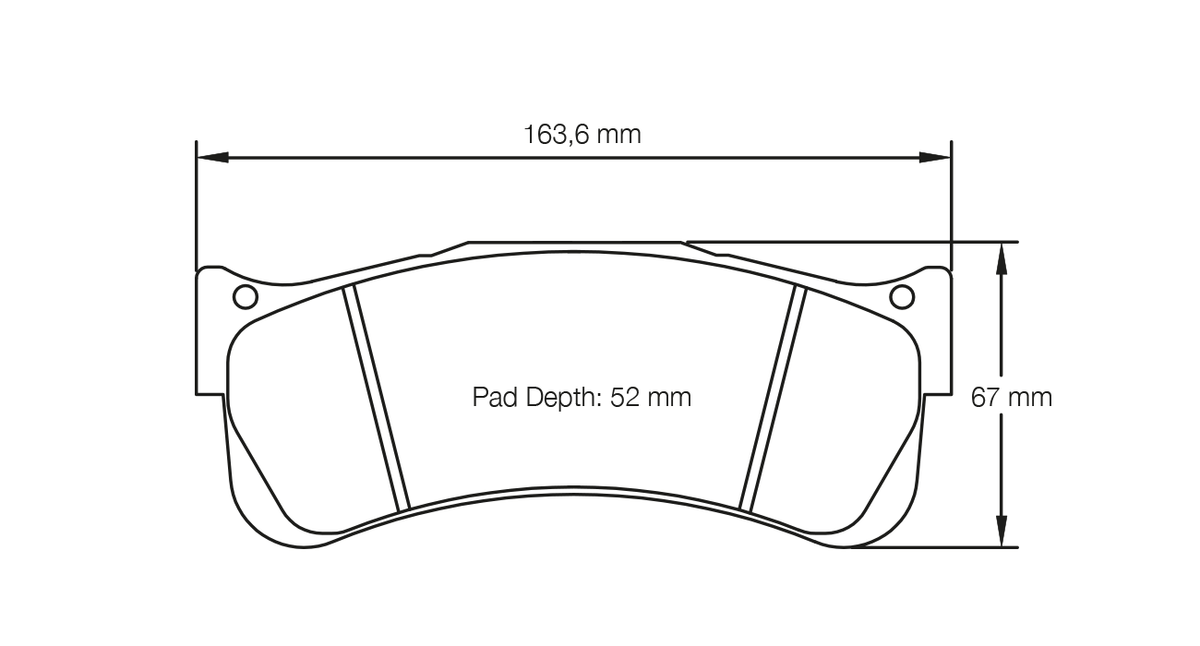 PAGID 2488-RST1 Передні гальмівні колодки RST1 PORSCHE 997 GT3 RSR / Alpine A110 GT4 Photo-0