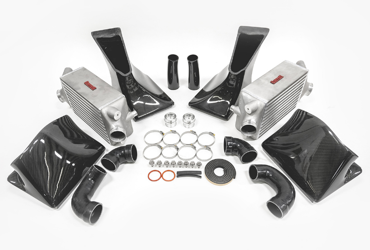 AMS ALP.23.09.0001-1 Комплект интеркуллера ALPHA Performance Carbon Fiber Shrouds для PORSCHE 991.1 Photo-0