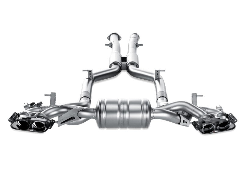 AKRAPOVIC S-MESLSAMG/1 Вихлопна система Evolution Line (Titanium) для MERCEDES-AMG SLS Coupе / Roadster (C197/R197) 2010-2014 Photo-1