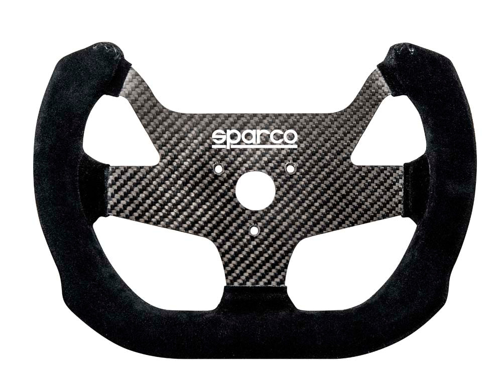 SPARCO 015PC270SSN Кермо F-10 C, замша, чорний, карбон, прототип, точки кріплення 3x50,8мм Photo-0