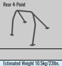 CUSCO 1C6 261 C Каркас безпеки D1 (4 точковий, 2 пасажирів) для TOYOTA Yaris (MXPA10) 2020- Photo-0