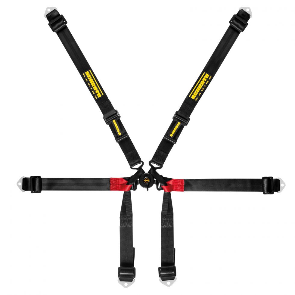 SCHROTH 94620-0 Ремінь безпеки Formula 2x2 6-точковий 2" (50 мм), FIA 8853-2016, Чорний Photo-0