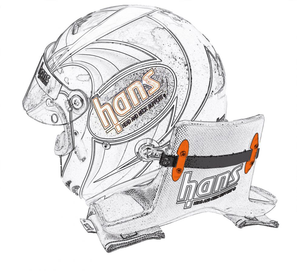 SCHROTH 00030-17 Ремінець для HANS (довжина 432 мм 17") з логотипом SCHROTH Photo-2